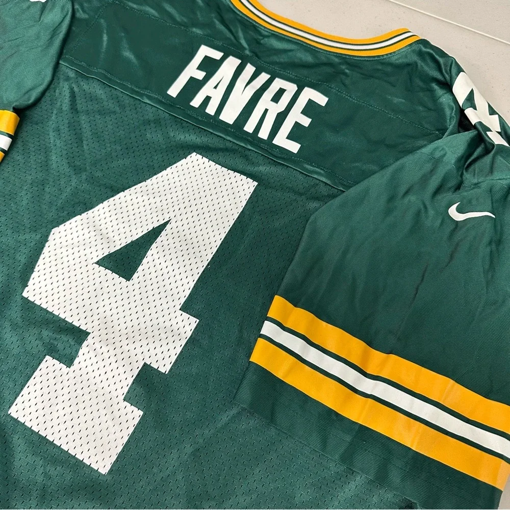 Green Bay Packers Brett Favre # 4 Jersey - Size XXL - Picture 8 of 8